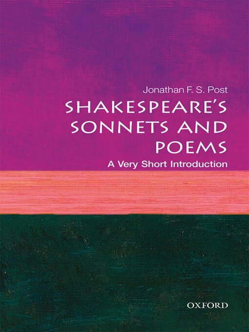 Title details for Shakespeare's Sonnets and Poems by Jonathan F. S. Post - Available